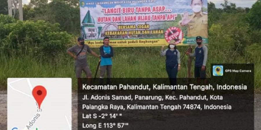 Dalam rangka mencegah terjadinya kebakaran hutan dan lahan (Karhutla), Kepala Dinas Lingkungan Hidup (DLH) Kota Palangka Raya, Achmad Zaini mengajak