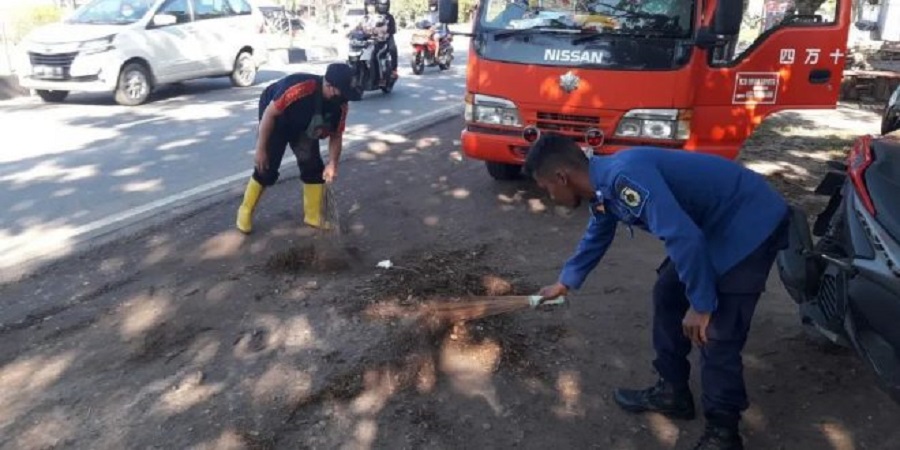 Pintu masuk Kota Cantik Palangka Raya tak luput menjadi perhatian tuan rumah penyelenggaraan kejuaraan dunia Union Cyliste International (UCI) MTB