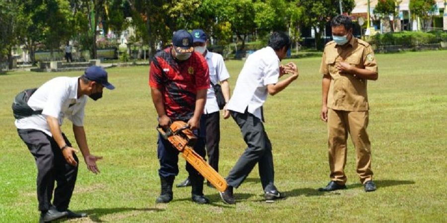 Dalam rangka menyambut HUT Pemeritah Kota Palangka Raya Ke – 57, Pemerintah Kota Palangka Raya melalui Dinas Pemadam Kebakaran dan Penyelamatan (DPKP)
